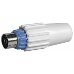 Fiche télévision - mâle - iec 9.5 mm - pour câble coaxial Fracarro cim95