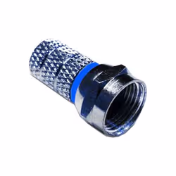 Connecteur Fracarro CF66B pour câbles de télévision par satellite et terrestre, vis mâle de type F, pour câble de 6,9-7,0 mm. ...