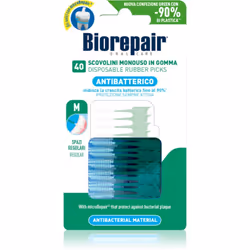 Le complément au soin dentaire Biorepair Rubber Picks Regular vous aide à porter l’hygiène dentaire à son summum.
