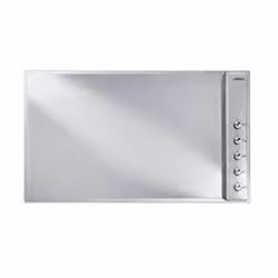 Smeg 7530X, Couvercle électroménager, Smeg, Acier inoxydable, Transparent, Verre, Acier inoxydable