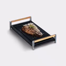 Smeg BB3679, Grill, Noir, Métallique, Fonte, 453 mm, 239 mm, 81 mm