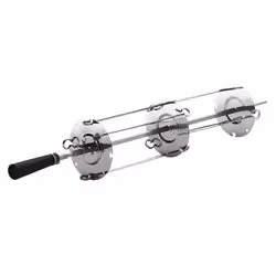 Smeg SPIEDBQEU, Broche de cuisson, Noir, Acier inoxydable, Smeg