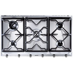 Smeg Universal SRV596GH5 plaque Acier inoxydable Intégré Gaz 5 zone(s)