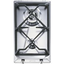 Smeg SRV532GH3 plaque Acier inoxydable Intégré Gaz 2 zone(s)
