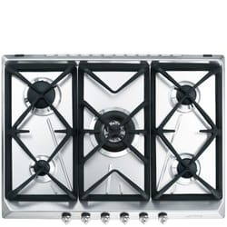 Smeg SRV576GH5 plaque Acier inoxydable Intégré Gaz 5 zone(s)