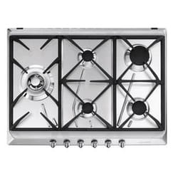 Smeg SRV575GH5 plaque Acier inoxydable Intégré Gaz 5 zone(s)