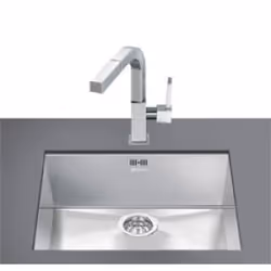 Smeg VSTQ50-2, Aluminium, 1 bols, 21 cm, 500 mm