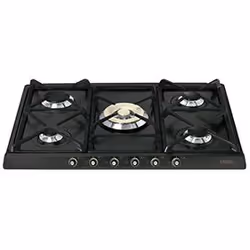 Smeg SR775AO, Anthracite, Intégré, Gaz, 5 zone(s), 5 zone(s), Large