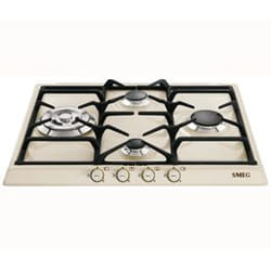 Smeg SR764PO plaque Crème Intégré Gaz 4 zone(s)