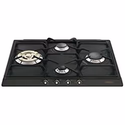 Smeg SR764AO, Anthracite, Intégré, Gaz, 4 zone(s), 4 zone(s), Extra large