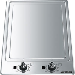 Smeg Classic PGF30T-1 plaque Acier inoxydable Intégré Plaque avec zone à induction 2 zone(s)