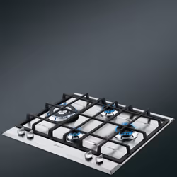 Smeg P261XGH plaque Acier inoxydable Intégré Gaz 4 zone(s)