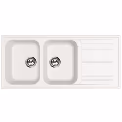 Smeg LZ116B, Synthétique, Blanc, 2 bols, 330 x 420 mm, 21 cm, 330 x 420 mm