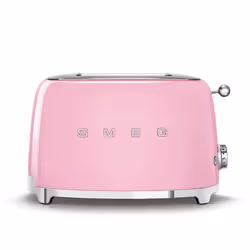 Smeg TSF01PKEU, 2 part(s), Rose, Acier, Boutons, Niveau, Rotatif, Chine, 950 W