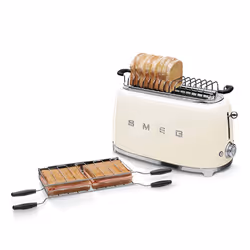 Smeg TSF02CREU grille-pain 6 4 part(s) 1500 W Crème - Vue supplémentaire 4