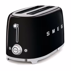 Smeg TSF02BLEU grille-pain 6 4 part(s) 1500 W Noir