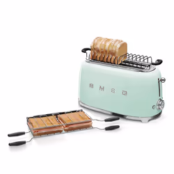 Smeg TSF02PGEU Grille-Pain 4 Fentes 1500 W Vert Acier - Vue supplémentaire 4