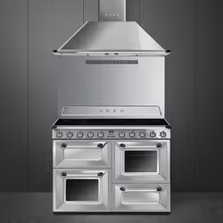 Smeg TR4110IX four et cuisinière Plaque avec zone à induction Acier inoxydable A