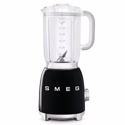 Smeg BLF01BLEU, Mélangeur de table, 1,5 L, Fonction d'impulsion, Pileur de glace, 1 m, 800 W