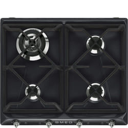 Smeg Victoria SR964NGH plaque Noir Intégré 60 cm Gaz 4 zone(s)