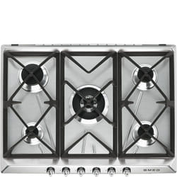 Smeg Victoria SR975XGH plaque Acier inoxydable Intégré 68.5 cm Gaz 5 zone(s)