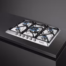 Smeg Victoria SR975XGH plaque Acier inoxydable Intégré 68.5 cm Gaz 5 zone(s) - Vue supplémentaire 5