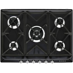 Smeg Victoria SR975NGH plaque Noir Intégré 68.5 cm Gaz 5 zone(s)