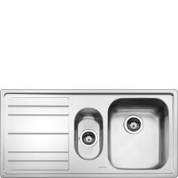 Smeg LE102S-2 évier Evier à poser Rectangulaire