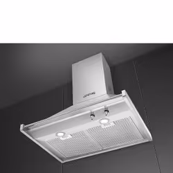 Smeg KD70XE Hotte murale 820 m³/h classe B Acier inoxydable - Vue supplémentaire 3