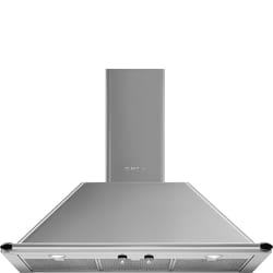 Smeg KTR90XE hotte Acier inoxydable 820 m³/h A