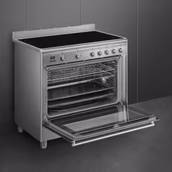 Smeg Concert SCD91CMX9 four et cuisinière Céramique Acier inoxydable A - Vue supplémentaire 4