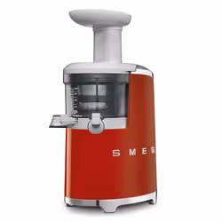 Smeg SJF01RDEU presse-agrumes Centrifugeuse lente 150 W Rouge