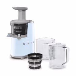 Smeg SJF01PBEU presse-agrumes Centrifugeuse lente 150 W Bleu