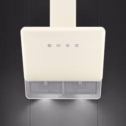 Smeg KFAB75CR hotte Montée au mur Beige 797 m³/h A+