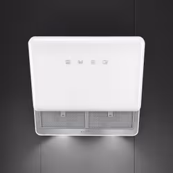Smeg KFAB75WH hotte Montée au mur Blanc 797 m³/h A+