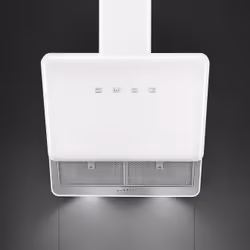 Smeg KFAB75WH hotte Montée au mur Blanc 797 m³/h A+