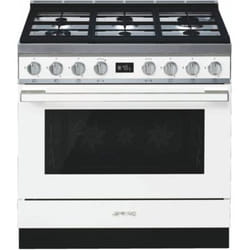 Smeg CPF9GPWH four et cuisinière Gaz Blanc A+
