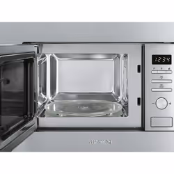 Smeg FMI017X micro-onde Intégré Micro-ondes grill 20 L 800 W Acier inoxydable