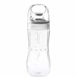 Smeg BGF01, Bouteille pour blender, Transparent, Plastique, Acier inoxydable, Plastique, 0,6 L, Chine