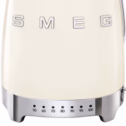 Smeg KLF04CREU bouilloire 1,7 L 2400 W Crème