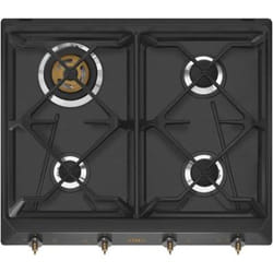 Smeg Coloniale SRV864AOGH plaque Anthracite Intégré Gaz 4 zone(s)