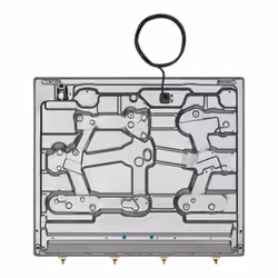 Smeg Coloniale SRV864POGH plaque Crème Intégré 60 cm Gaz 4 zone(s)