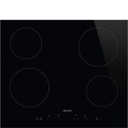 Smeg Universal SE364TD plaque Noir Intégré 60 cm Céramique 4 zone(s)
