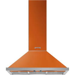 Smeg KPF9OR hotte Monté au mur Rouge 781 m³/h A+