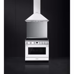 Smeg CPF9IPWH four et cuisinière Plaque avec zone à induction Blanc A+