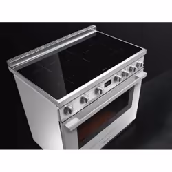 Smeg CPF9IPX four et cuisinière Plaque avec zone à induction Acier inoxydable A+