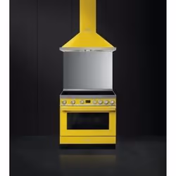 Smeg CPF9IPYW Cuisinière électrique 115 L plaque induction Jaune classe A+ - Vue supplémentaire 2
