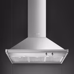 Smeg KD90HXE hotte Monté au mur Acier inoxydable 781 m³/h A+