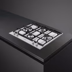 Smeg PX164L plaque Acier inoxydable Intégré Gaz 4 zone(s)