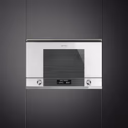 Smeg MP122B1 micro-onde Intégré Micro-ondes grill 22 L 850 W Blanc